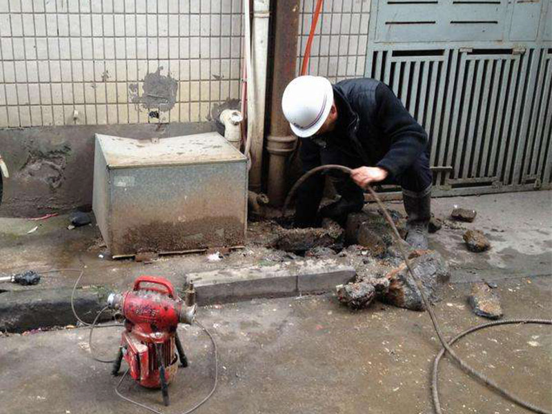 子洲疏通下水道-洗菜池疏通