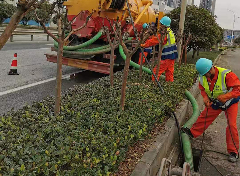 子洲市政管道清淤